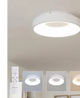 Svietidlá BRILAGI - LED stmievateľné stropné svietidlo FALCON II LED/67W/230V pr. 40 cm biele + diaľkové ovládanie BRC2668-400/BI