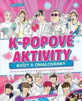 Pre deti a mládež - ostatné K-popové aktivity - Kvízy a omalovánky - neuvedený,Michaela Tučková