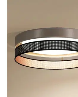 Svietidlá -LED Stropné svietidlo ROLLER DUO SH. LED/24W/230V pr. 45 cm strieborná/čierna 604192