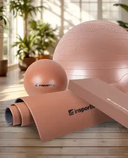 Ostatné fitness náradie Joga súprava inSPORTline Mocha Mousse