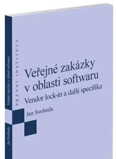 Právo ČR Veřejné zakázky v oblasti softwaru - Jan Svoboda