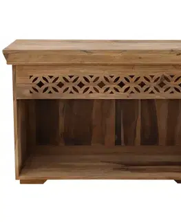 Botníky Botník Mira 90x60x40 indický masív palisander