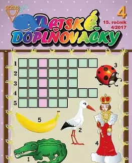 Pre deti a mládež - ostatné Detské doplňovačky 4 2017 veľrybie