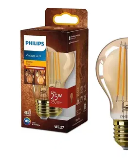 LED osvetlenie LED žiarovka VINTAGE Philips A60 E27/3,1W/230V 1800K 8720169191433