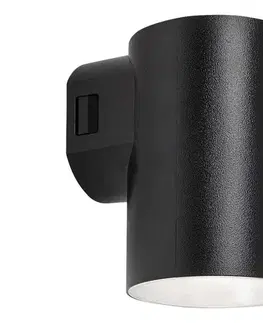 LED osvetlenie Rabalux 77154 - LED Vonkajšie nástenné svietidlo URFA LED/9W/230V IP65 čierna 77154