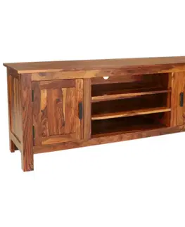 TV stolíky TV stolík Rami 150x60x45 indický masív palisander