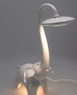 Detská izba ArtJum Stolová lampa SLONÍK