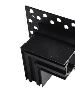 Predlžovacie káble  Podpovrchový rohový držiak MAGNETIC TRACK čierna ML6632