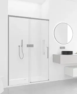 Kúpeľňový nábytok CERANO - Kúpeľňová skrinka pre umývadlá na dosku Noira - biela matná - 150x28x48 CER-8050BD7615