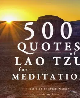 Detektívky, trilery, horory Saga Egmont 500 Quotes of Lao Tsu for Meditation (EN)