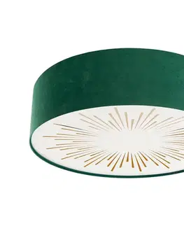 Svietidlá  Stropné svietidlo RAYS 2xE27/60W/230V pr. 60 cm zelená 090-500-60