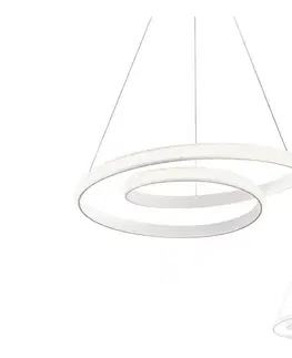 Svietidlá Redo 01-1793 - LED Stmievateľný luster na lanku TORSION LED/29W/230V biela 01-1793
