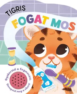 Leporelá, krabičky, puzzle knihy Tigris fogat mos - Hangmodulos könyv - Claire Mowat