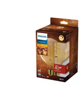 LED osvetlenie LED Stmievateľná žiarovka VINTAGE Philips G125 E27/5,5W/230V 2200K 9290036267