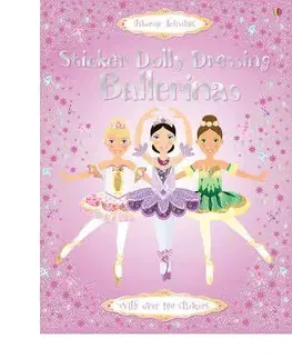 V cudzom jazyku Sticker Dolly Dressing Ballerinas - Fiona Watt