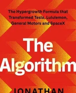 Podnikanie, obchod, predaj The Algorithm - Jon McNeill