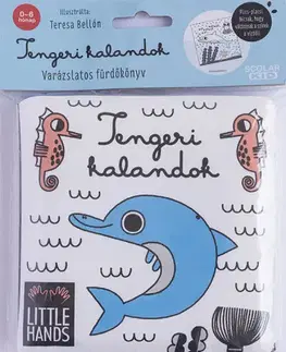 Knižky do vane Tengeri kalandok - Varázslatos fürdőkönyv - Teresa Bellón