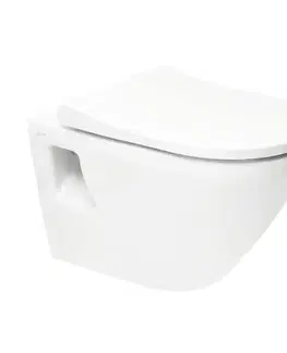 Záchody WC závesné VitrA Integra Rim-Ex vrátane sedátka, zadný odpad 7062-003-6288 7062-003-6288