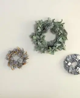 Vianočné dekorácie Veniec Ice Christmas ⌀50cm