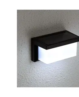 Svietidlá BRILAGI - LED Solárne nástenné svietidlo so senzorom BRICK LED/12W/5,5V IP65 BRI035