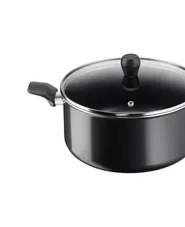 Panvice a hrnce Tefal - Hrniec s pokrievkou ACCESS 26 cm B4455202