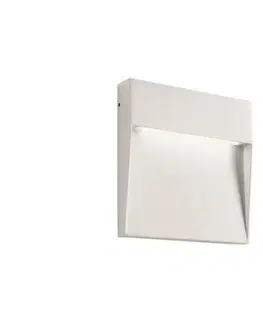 Svietidlá Redo 90478 - LED Vonkajšie nástenné svietidlo LANDER LED/6W/230V IP54 biela 90478