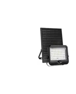 LED osvetlenie  LED solárny reflektor so senzorom MHCS LED/20W/3,2V IP65 10000 mAh + diaľkový ovládač 005035