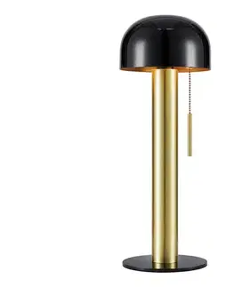 Lampy Markslöjd 108576 - Stolná lampa COSTA 2xG9/18W/230V čierna/zlatá 108576