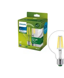 LED osvetlenie LED žiarovka ULTRAEFFICIENT VINTAGE Philips G95 E27/4W/230V 4000K 8720169202726