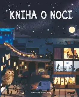 Leporelá, krabičky, puzzle knihy Kniha o noci - Bonnie Pang