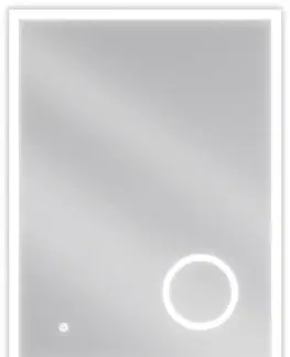 Kúpeľňové zrkadlá MEXEN - Kala zrkadlo s osvetlením s kozmetickým zrkadlom 60 x 80, LED 600 9820-060-080-611-00