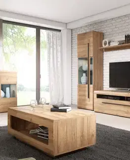 Komody a skrinky VALICIA 26 kombinovaná komoda, dub grandsom