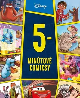 Dobrodružstvo, napätie, western Disney - 5-minútové komiksy - neuvedený,Ľubica Dvončová