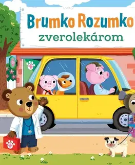 Leporelá, krabičky, puzzle knihy Brumko Rozumko zverolekárom - Benji Davies,Benji Davies