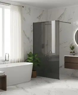 Sprchové dvere REA/S - Sprchová zástena Flexi Grey / Titan 140 KPL-K99480