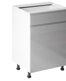 Kuchynské skrinky stojace Kuchynská Skrinka Gardena D60s1 Grey