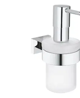 Svietidlá GROHE 40756001 - Dávkovač tekutého mydla ESALS CUBE 160 ml lesklý chróm 40756001
