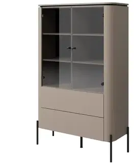 Vitríny a regály do obývačky Vitrína 2d2s Bello 12 Congo