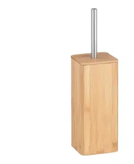 Svietidlá WENKO 24748100 - WC kefa BAMBUSA 10x37,5 cm hnedá 24748100