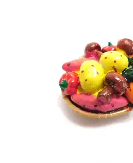 Magnetky MAKRO - Magnetka KOŠÍK so zeleninou