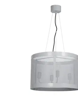 Svietidlá  Luster na lanku DRUM 4xE27/60W/230V 3984