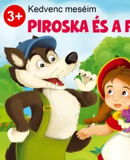 Leporelá, krabičky, puzzle knihy Piroska és a farkas