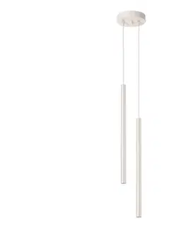 Svietidlá  SL.1513 - Luster na lanku PASTELO 2xG9/8W/230V krémová SL.1513