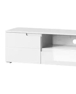 TV stolíky Szynaka TV stolík SELENE 9 | biela
