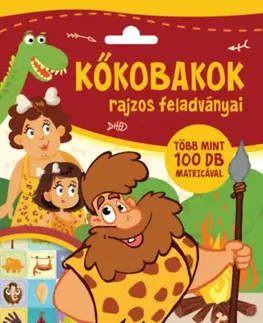 Nalepovačky, vystrihovačky, skladačky Kőkobakok rajzos feladványai