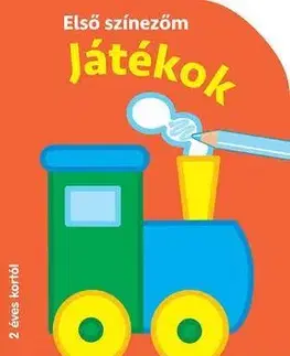 Pre deti a mládež - ostatné Első színezőm – Játékok
