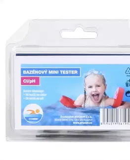 Bazénová chémia Tester pH a chlóru