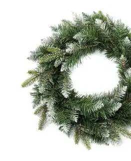 Vianočné dekorácie  Vianočný veniec ALPINE pr. 50 cm W11