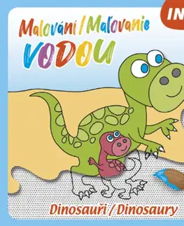 Nalepovačky, vystrihovačky, skladačky Malování/Maľovanie vodou Dinosauři/Dinosaury