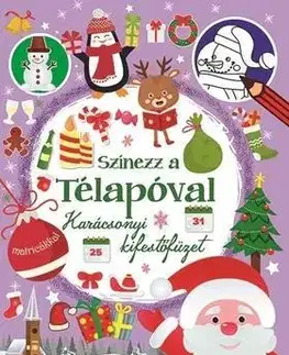 Pre deti a mládež - ostatné Színezz a Télapóval